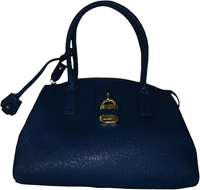 navy shoes and handbag