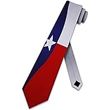 Three Rooker Texas Flag Neck Tie Necktie