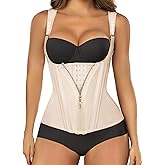 SHAPERX Waist Trainer Corset for Women Tummy Control Sport Girdle Hourglass Waist Cincher Body Shaper with Steel Boned