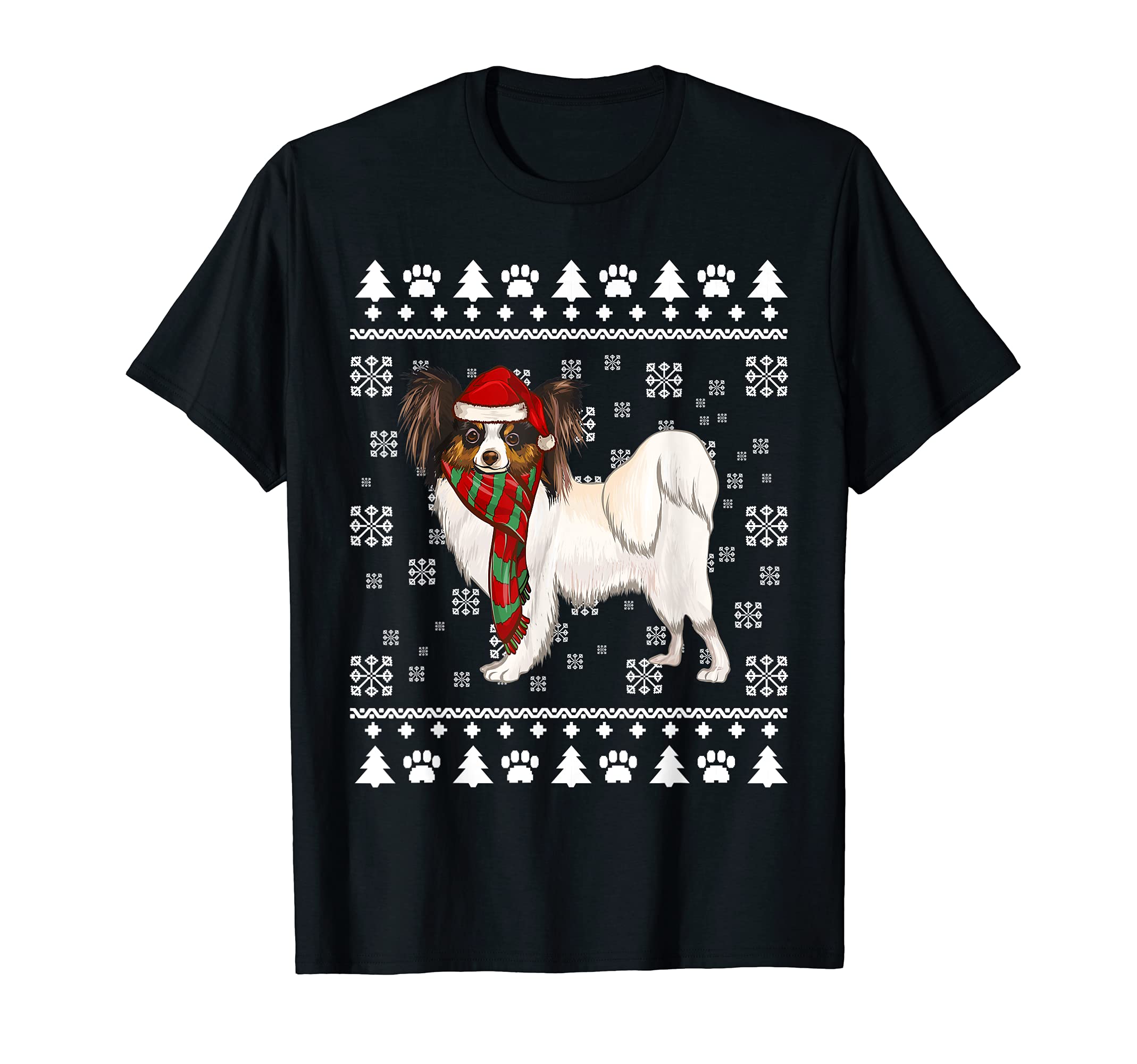 Soft Coated Wheaten Terrier Dog Santa Xmas Ugly Christmas T-Shirt