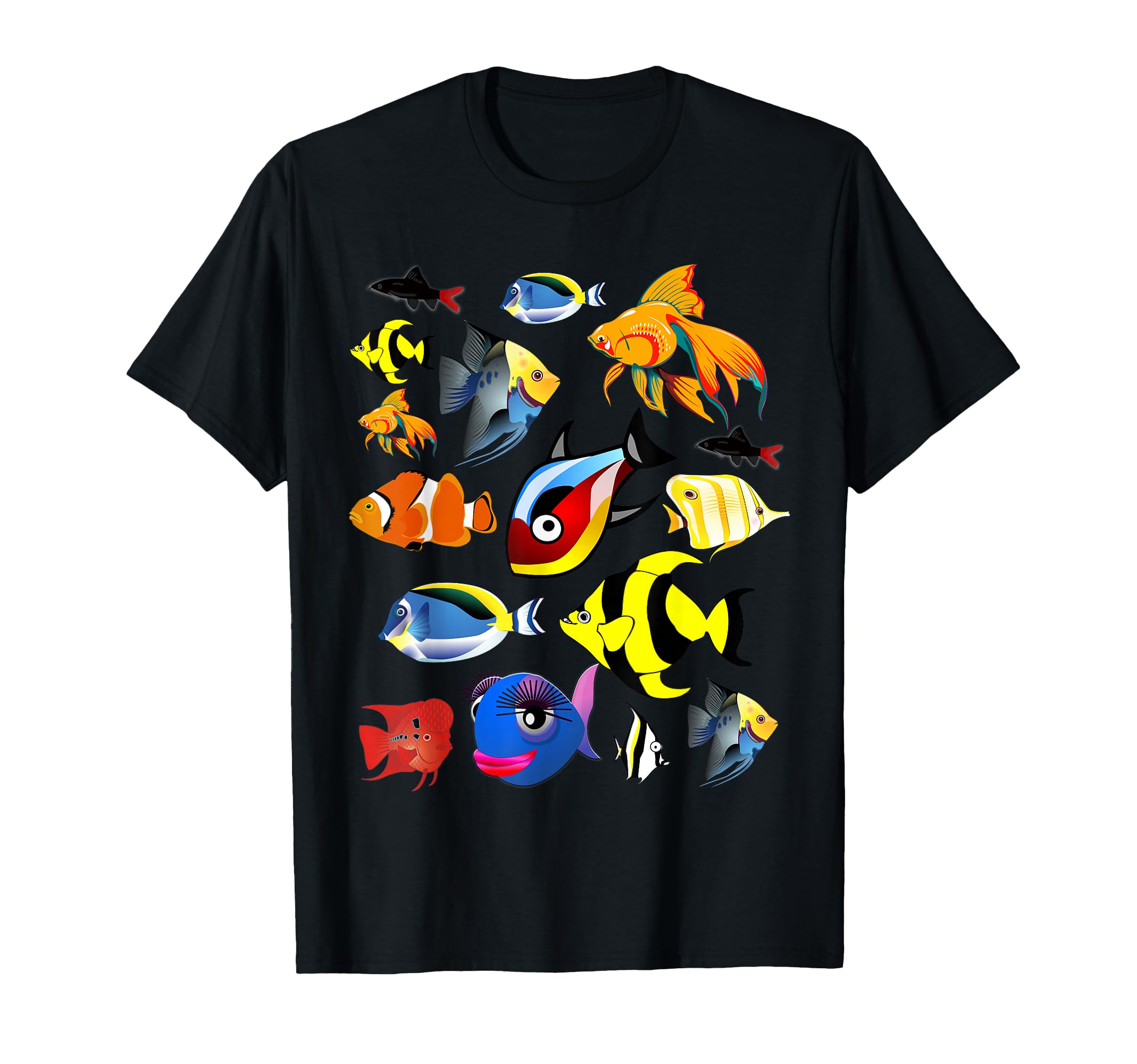 Fishkeeper Fish Tank Tropical Aquarium Fish Gift T-shirt T-Shirt