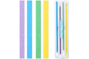 80 PCS GLI-Smile Dental Polishing Strips, Pre-Cut Resin Polishing Strips, Teeth Sanding, 4 Sizes, 80 Strips