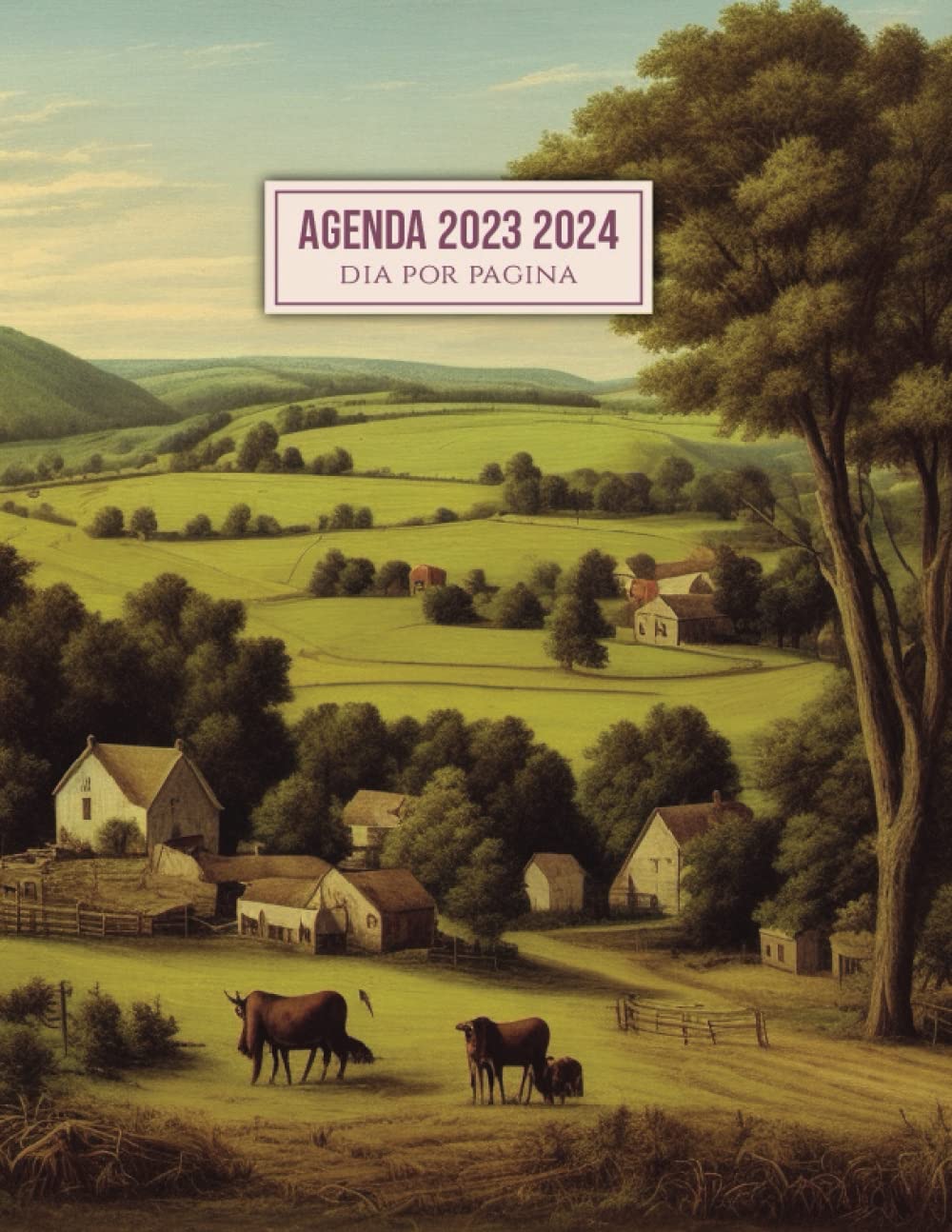 agenda 2023 2024 dia por pagina: Agenda 2023-2024 One page per day, May 2023 to May 2024, one page per day