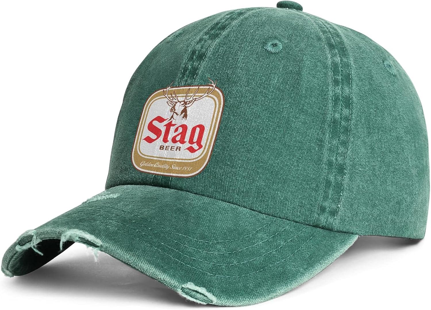 StagBeerLogo Adjustable Baseball Cap Cowboy Hat Travel Trucker Cap Dad Hat Mesh Cap Unisex