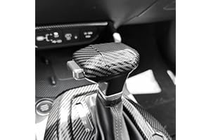 YOUTOOCAR Gear Cover ABS Auto Shift Gear Cover Car Knob Gear Stick Protector Compatible with Kia Sorento 24-25 Kia Carnival 25 Kia K4 25 Kia K5 25 Kia Sportage 26 Accessories (Carbon Fiber Pattern)
