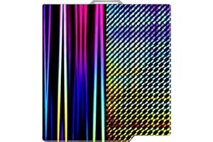 LAZTZQ 3D Printing Build Plate, Double-sided smoothf of H1, suitable for bamboo Lab A1/X1/X1C/P1/P1P/P1S 257x257mm of 3D printer Construct. (beam H1H + phantom H1H)