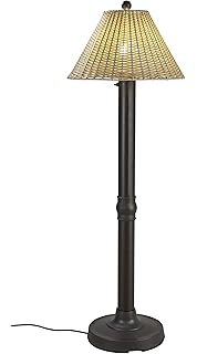 Patio Living Concepts 19227 Tahiti Outdoor Table Lamp With 2