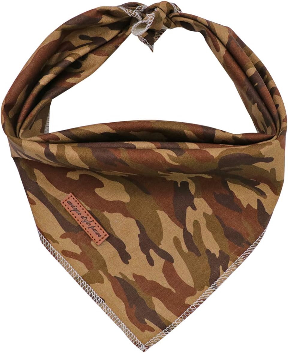 Unique style paws Dog Bandanas 1PC Washable Bibs Scarf, Pet Dog Kerchief