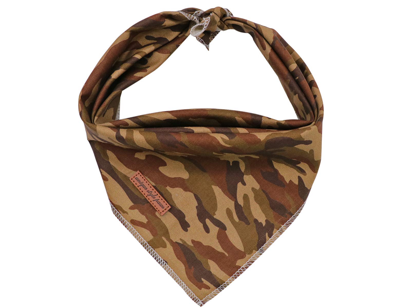 Unique style paws Dog Bandanas 1PC Washable Bibs Scarf, Pet Dog Kerchief, Cotton Triangle Dog Scarfs for Small Medium Large Girl or Boy Dogs and Cats — image 1