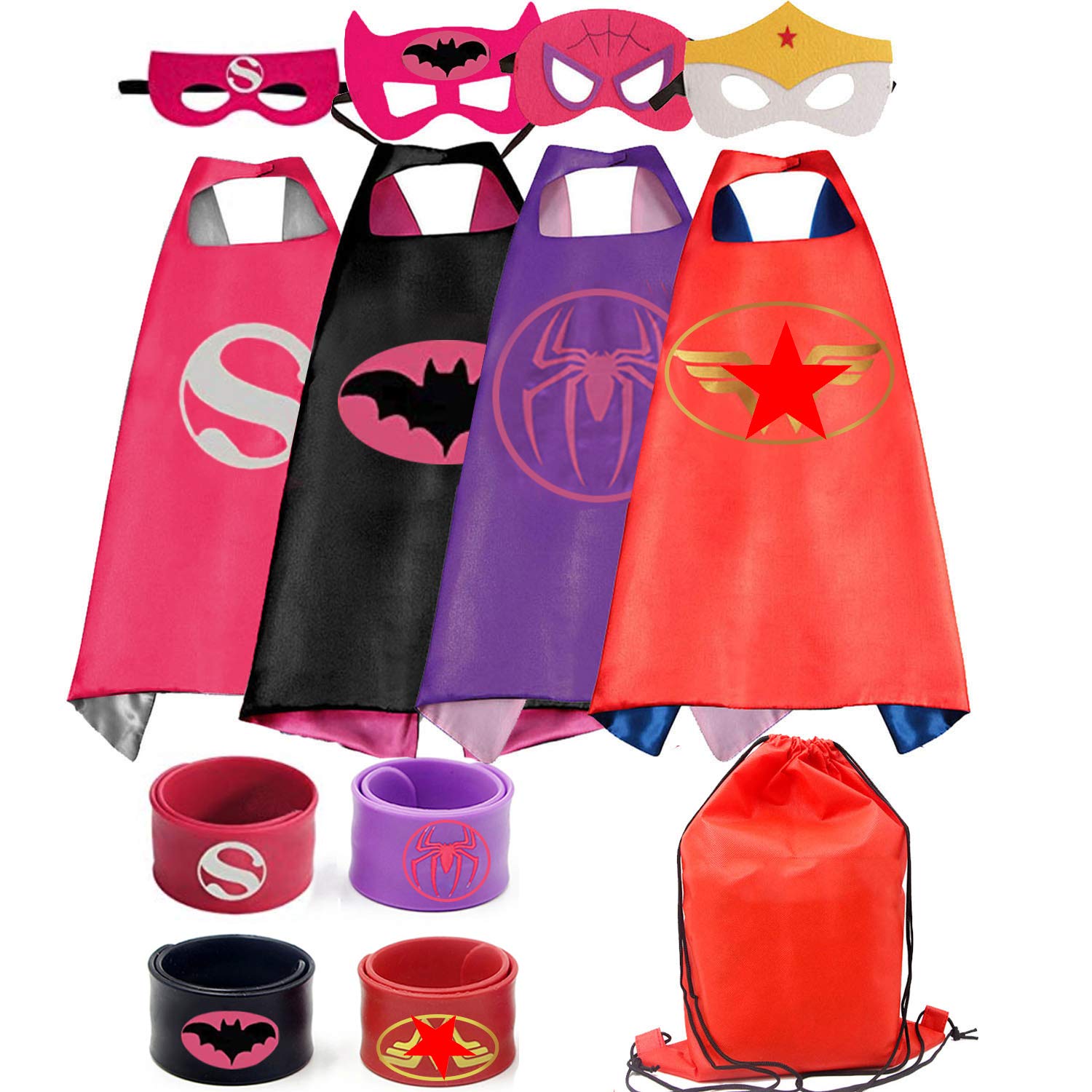 Feste Tema Bambini 32 Maschere Supereroi In Feltro - Per Bambini, Con  Elastici, Ideali Per Feste E Costumi Iron Man Helmet, image size:1500x1500