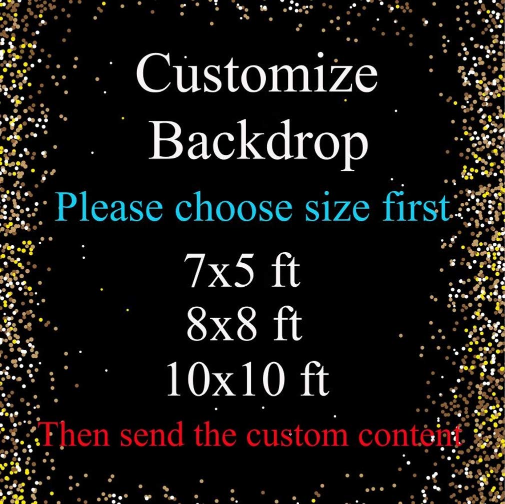 Amazon Com Customize Backdrop Banner For Wedding Birthday Party