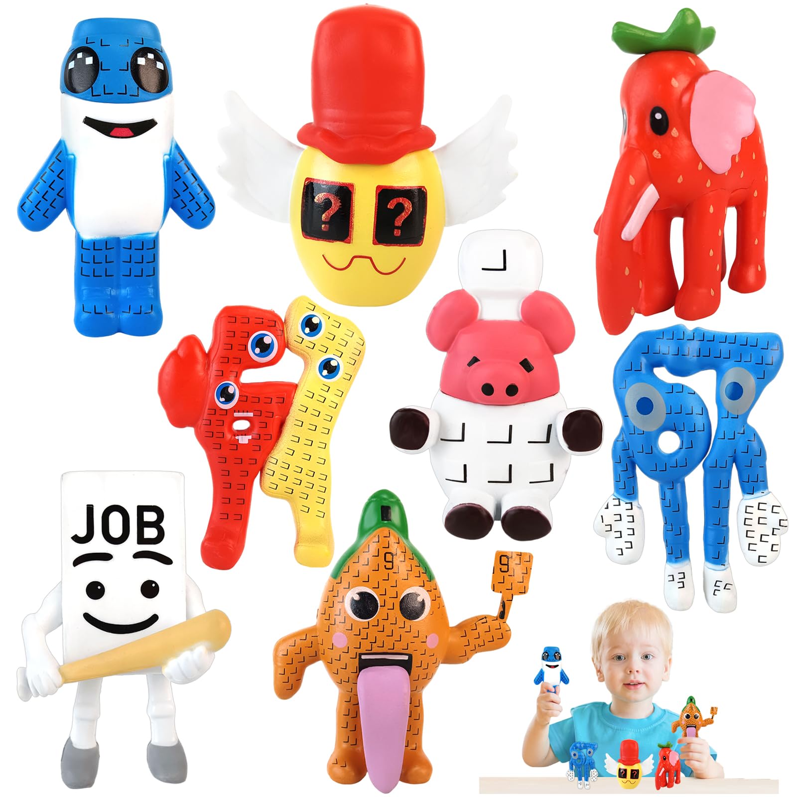TOGETDREAM 8PCS Steal A Brainrot 67 Action Figures Set Cute Collectible Toys For Fans Game Characters Doll Figures Fun Desk Decor Stocking Fillers Ideal Birthday Christmas & Party Gifts