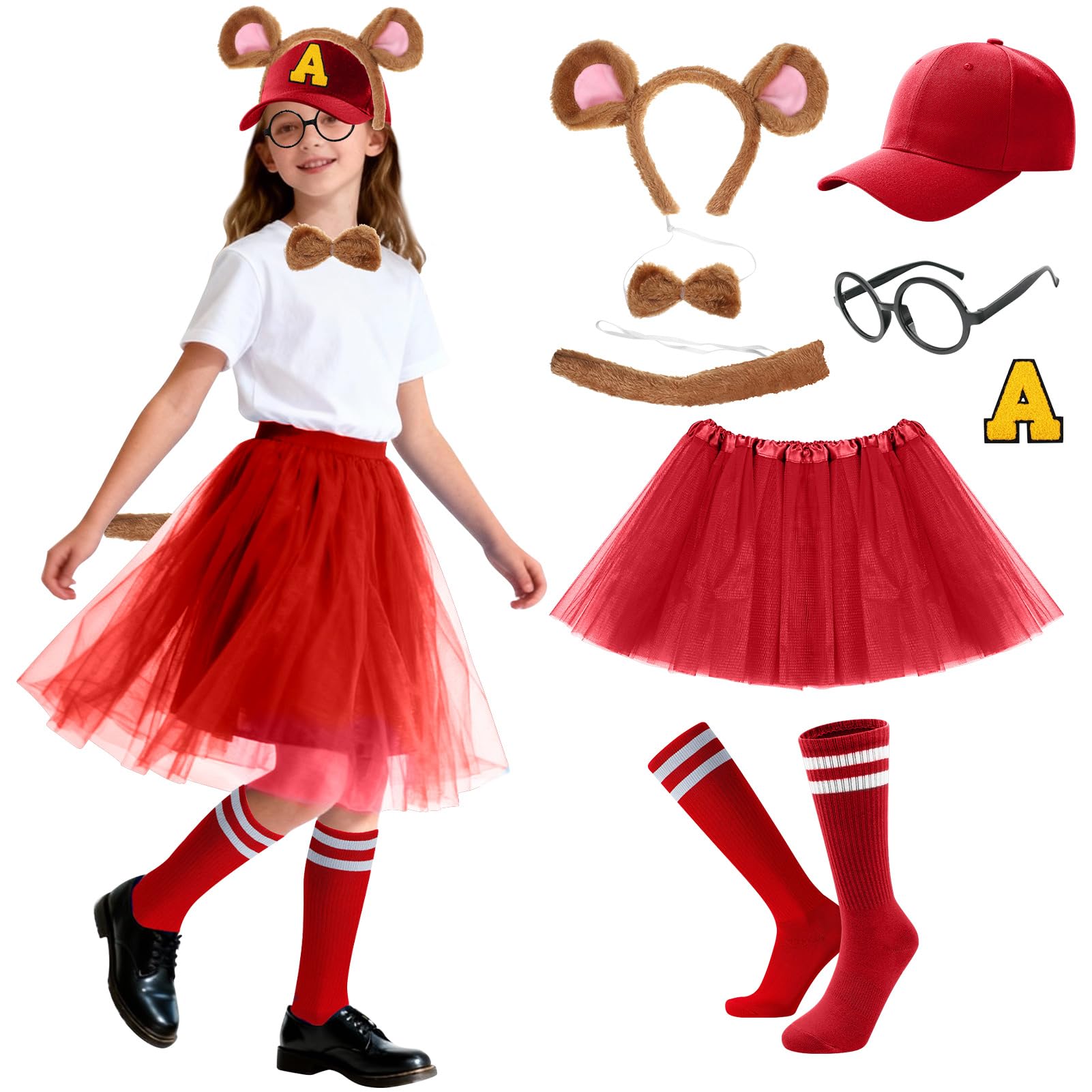 Apparlxer Reading Day Full Outfit (Red)