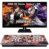 FVBADE [28000 Games in 1 50S Pandora Box Arcade Game Console for PC & Projector & TV,3D Games 1-4 Players Double Joystick Fav