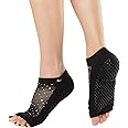 SHASHI Open Toe Socks – Non Slip Socks for Pilates, Barre, Yoga & More – Workout Footwear for Women