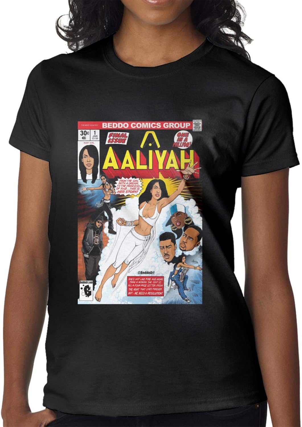 aaliyah t shirt