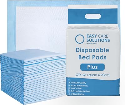 EASY CARE SOLUTIONS 100 x 60 x 90 cm Premium Disposable Bed Pads 4x25