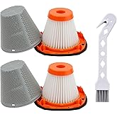 2 Pack N900287 Filter Replacement for Black and Decker BCHV001D1, BCHV001C1, BCHV001B 20V MAX POWERCONNECT Cordless Hand Vacuum, Fit for CRAFTSMAN V20 Cordless Hand Vacuum CMCVH001B, Part #N900287