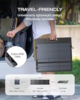 EF EcoFlow 220W Lightweight Solar Panel Bifacial N-Type 25% Efficiency IP68 view 6