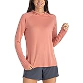 Free Fly Women's Lightweight Hoodie II - UPF 20+ Sun Protection, Light Weight Hoodies for Women, Summer Essentials