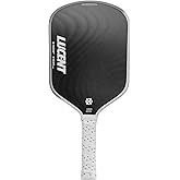 Onix Lucent Pickleball Paddle, Composite and Raw Carbon Fiber Face Options | with Elongated Shape, Honeycomb Core, &amp; Tennis-Style Pickleball Paddle Grip