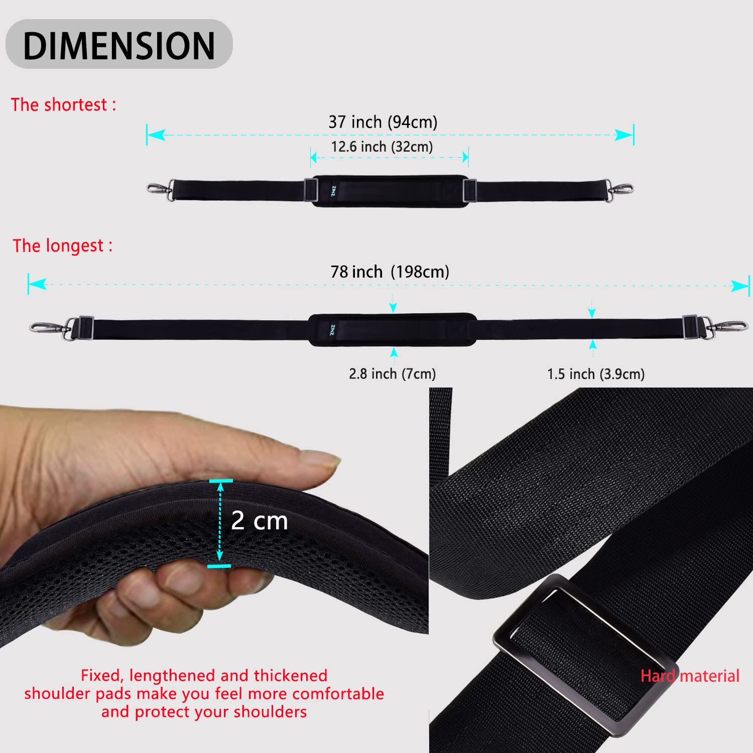 ZINZ ZINZ Shoulder Strap 78