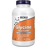 NOW Supplements, Glycine Powder, Cognitive Support*, 1 lb