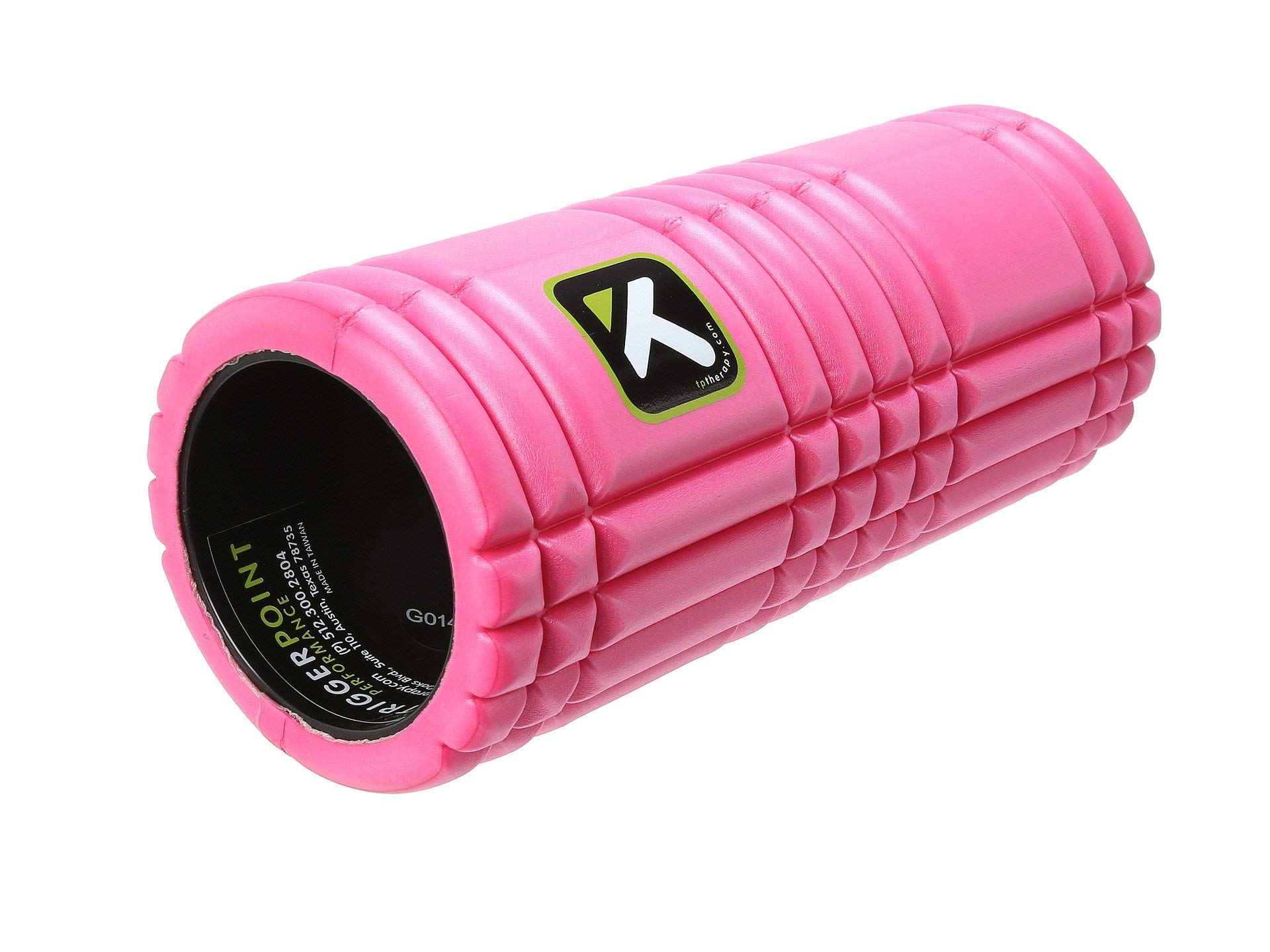 TriggerPoint Grid 1.0 Hollow Core Foam Roller - Increase Circulation and Improve Mobility,Patented Grid Pattern for Muscle Recovery,Durable, Sweat Resistant, Easy to Clean,84cm x 36cm,Wood