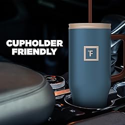 IRON °FLASK Co-Pilot Insulated Mug w/Boot, Straw