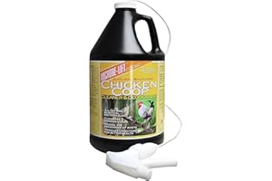 Microbe-Lift Chicken Coop Cleaner & Deodorizer – 1 Gallon – Natural Formula for Chicken Waste & Bedding – Safe for Poultry & Surfaces – Fresh Maintenance for Backyard Coops