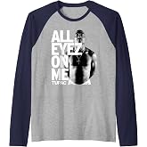 Tupac All Eyez On Me Raglan Baseball Tee