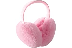 Simplicity Unisex Warm Faux Furry Winter Outdoor EarMuffs Foldable Ear Warmer