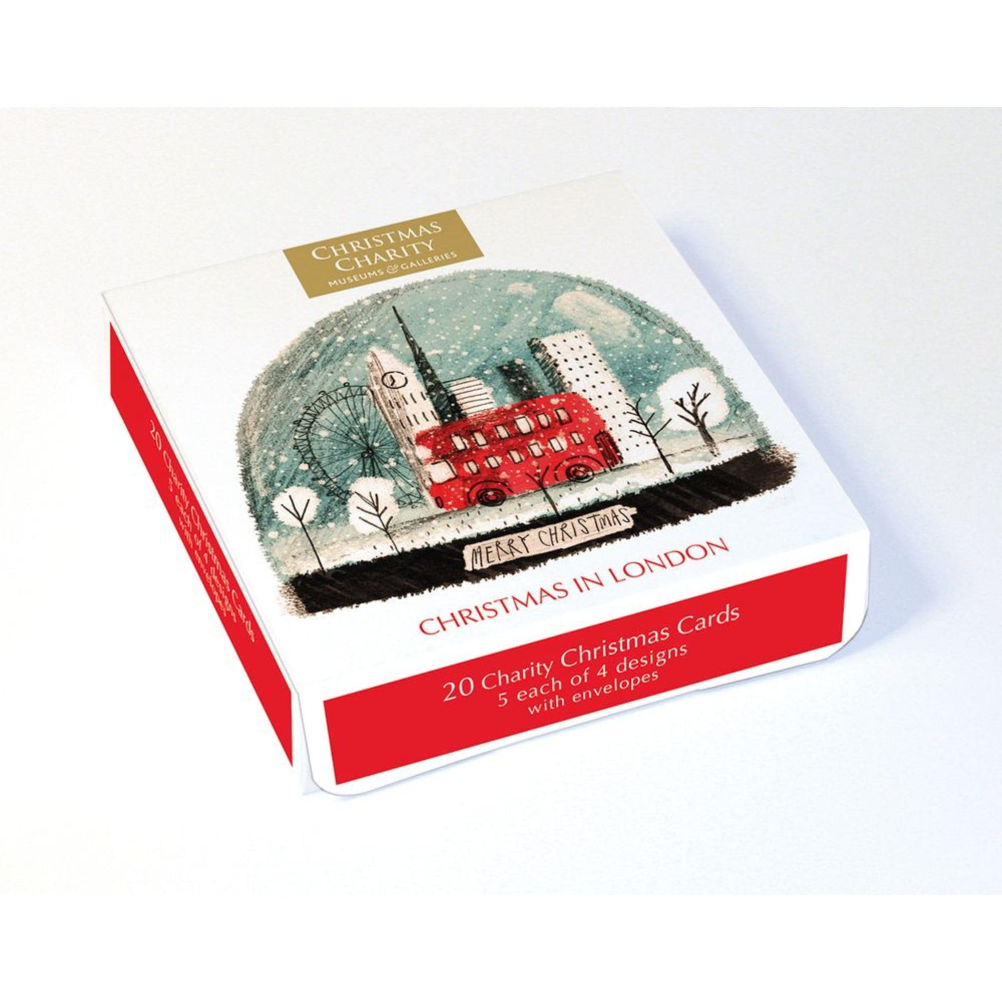 Charity Christmas Cards - Boxed Pack of 20 - Christmas In London