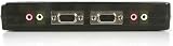 StarTech 4 Port USB VGA KVM Switch Kit w/ Cables & Audio - Desktop Computer view 2
