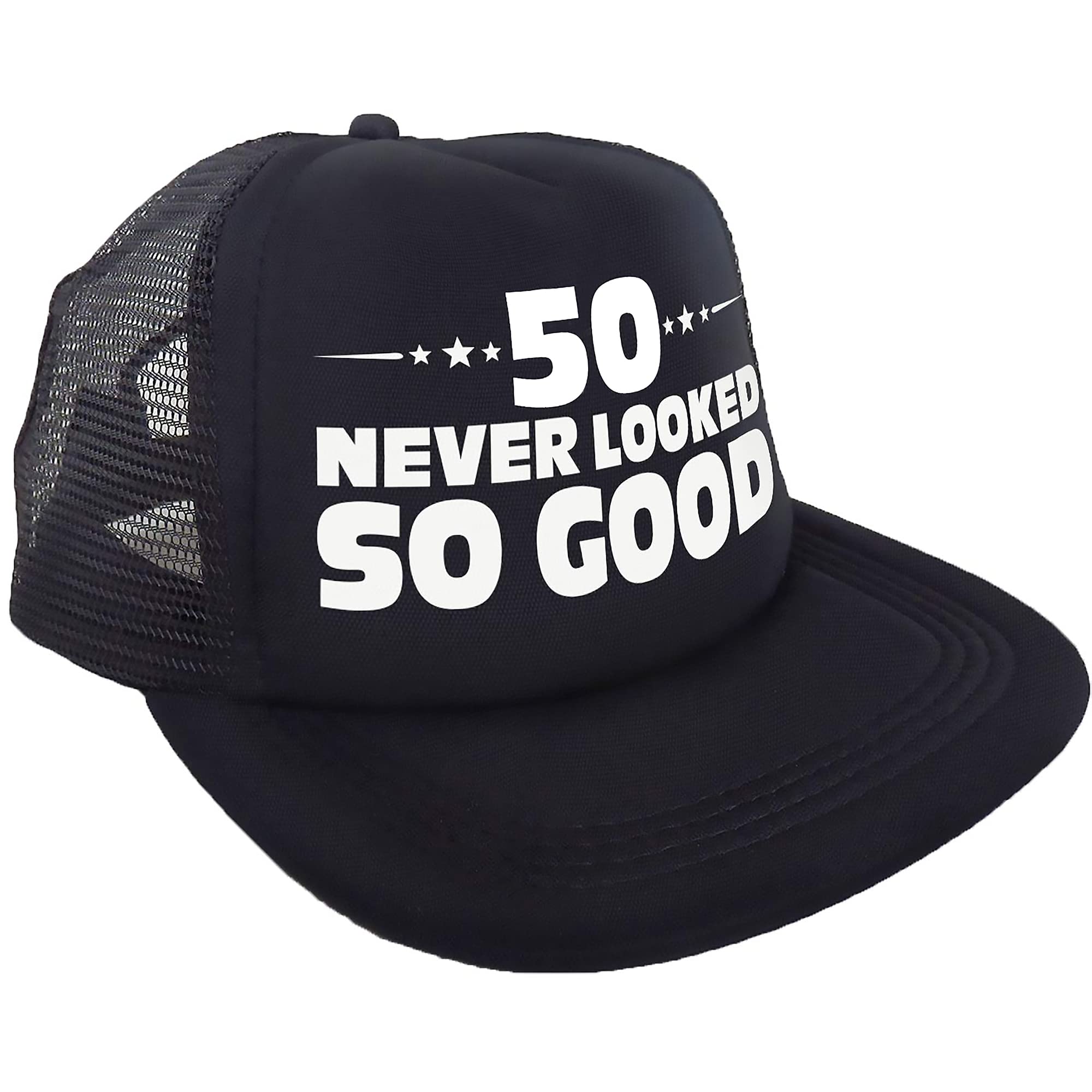 Sterling James Co. “50 Never Looked So Good” Hat – Happy 50th Birthday Party Supplies, Ideas and Decorations - Funny Birthday