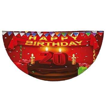 Amazon Com Half Round Door Mat Entrance Rug Floor Mats 20th