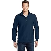 SPORT-TEK Unisex Super Heavyweight Quarter Zip Pullover Sweatshirt