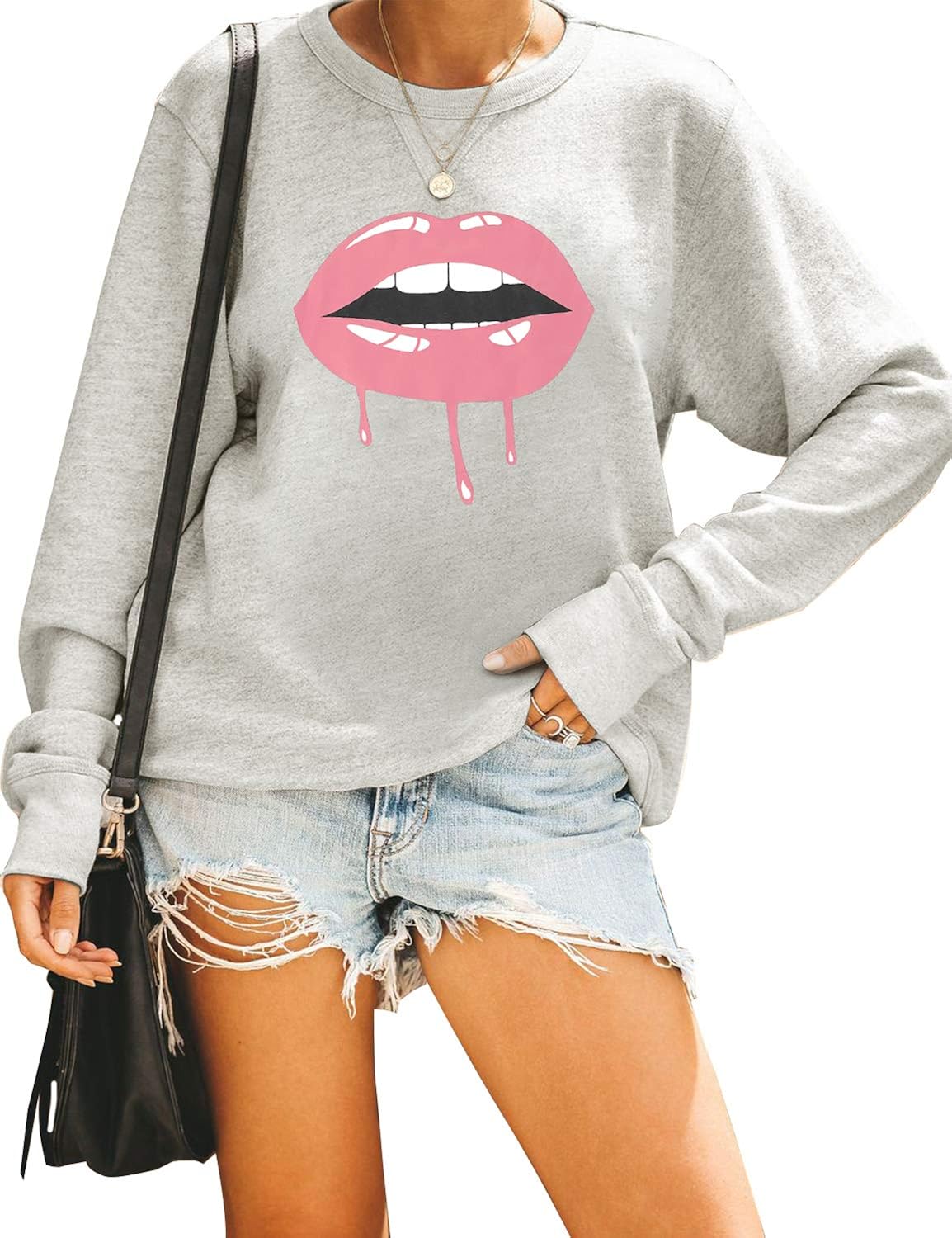lip sweatshirt
