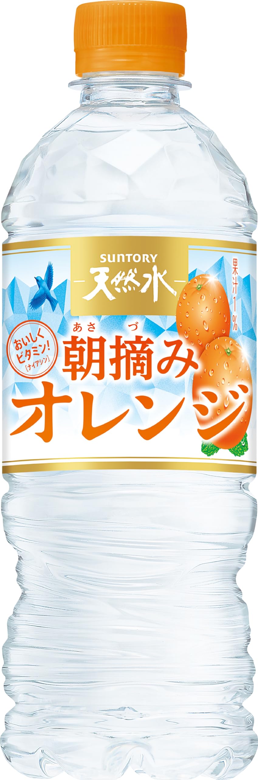 Suntory サントリー天然水 朝摘みオレンジ (冷凍兼用) 540ml×24本商品画像
