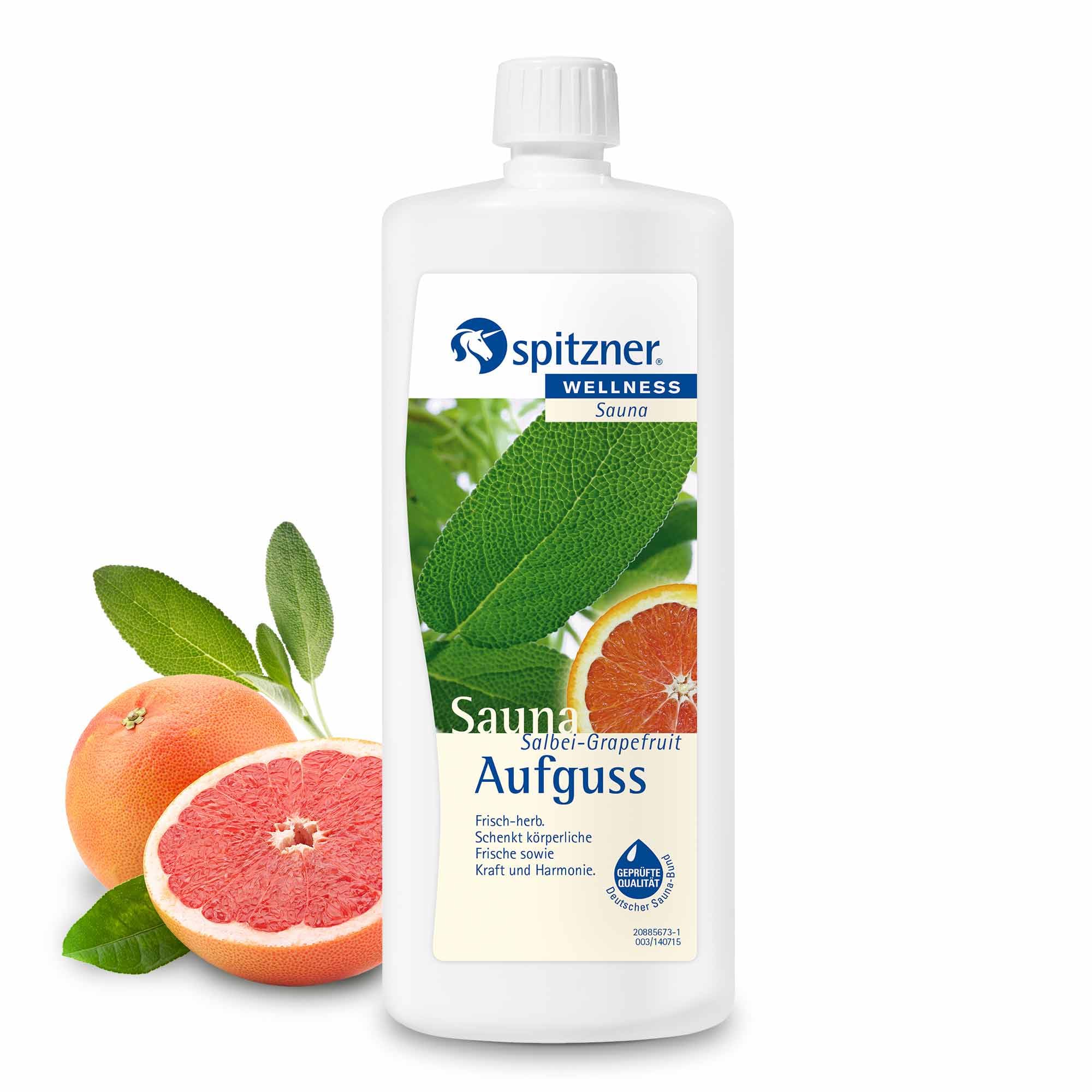 Sage & Grapefruit Sauna Infusion (1000 ml) from Spitzner