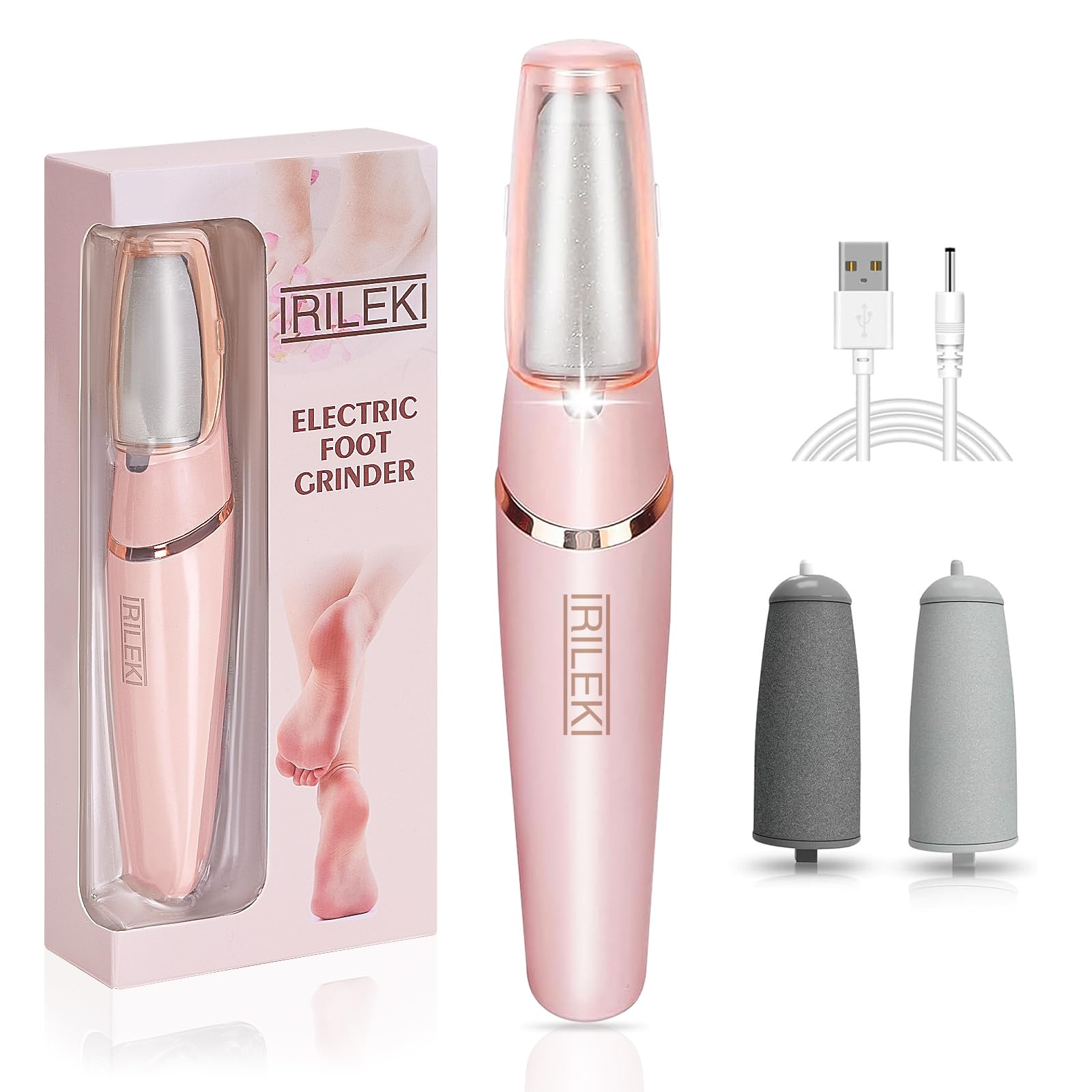 Photo 1 of *UNTESTED*
Upgraded Electric Callus Removers for Feet, Electric Foot Callus Remover, Rechargeable Portable Electronic Foot File Pedicure Tools, Professional Pedi Feet Care for Dry/Dead Skin, for Feet & Hands