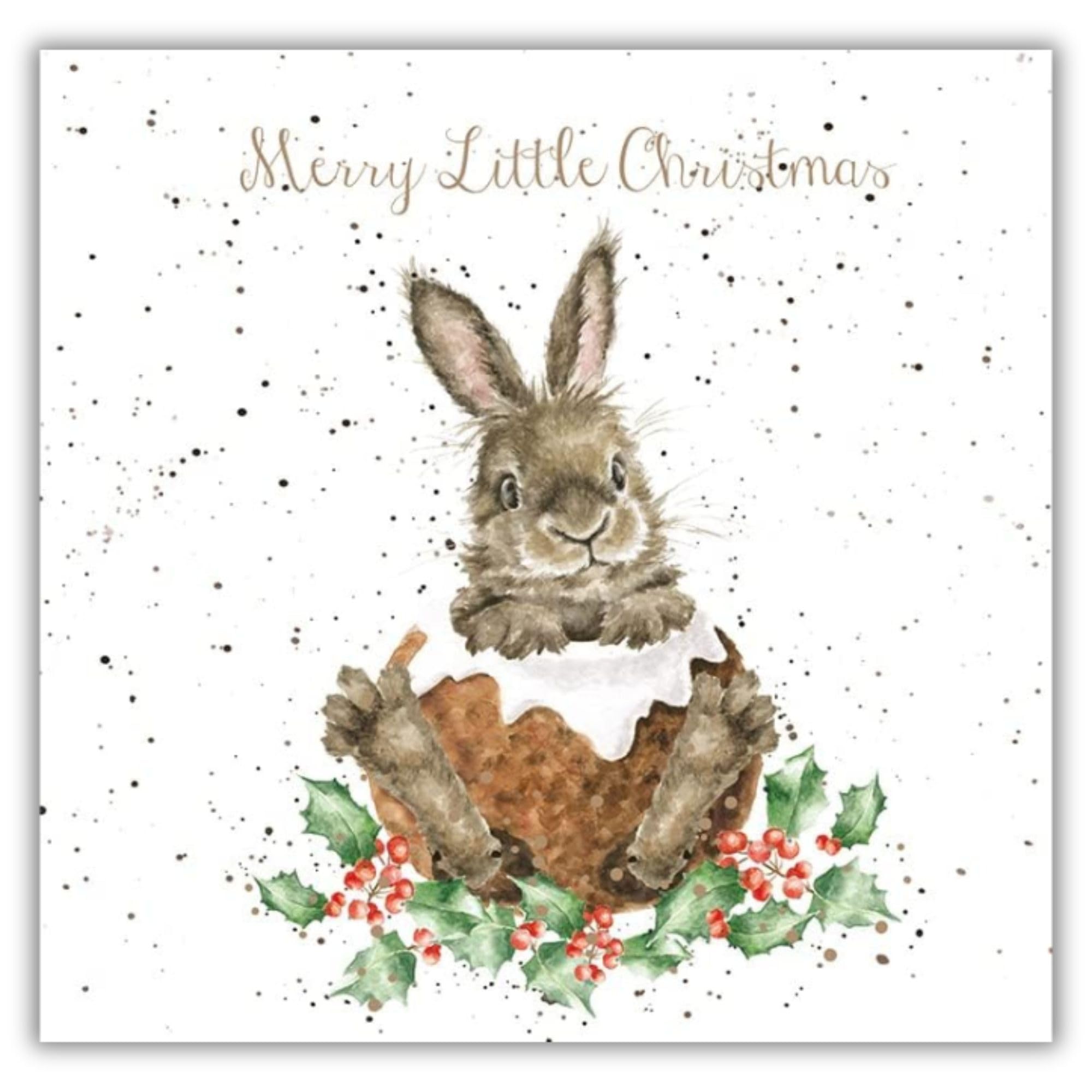 Wrendale Designs by Hannah Dale - Merry Little Christmas - Christmas Card Box Set - Pack of 8 — image 1
