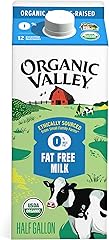 Organic Valley Ultra Pasteurized Organic Fat Free Milk
