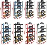 Royalswill Heavy Duty 5 Tier Boltless Garage Shelving Unit 875KG Capacity view 6