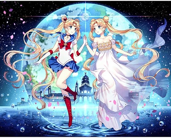 Amazon クラシック00ピースパズル 大ジグソーパズルおもちゃ用アニメスターガールアート教育ギフト家の装飾 ジグソーパズル おもちゃ