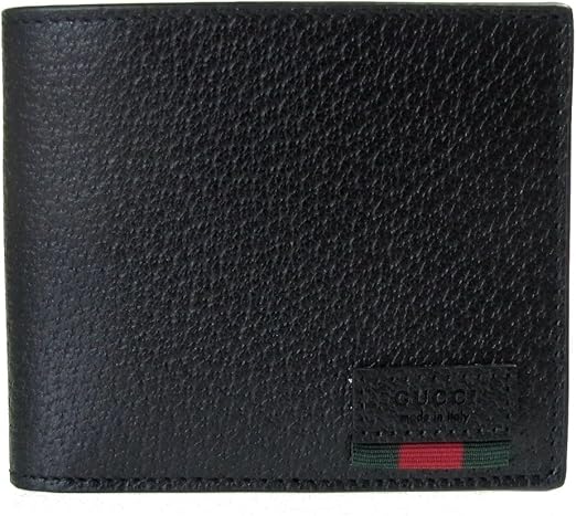 Amazon Co Jp グッチ 二つ折り財布 メンズ 札入れ 小銭入れなし Web カーフレザー ブラック Dj21t 1060 並行輸入品 服 ファッション小物