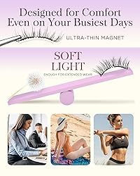 BEYELIAN Magnetic Eyelashes with Applicator, Soft