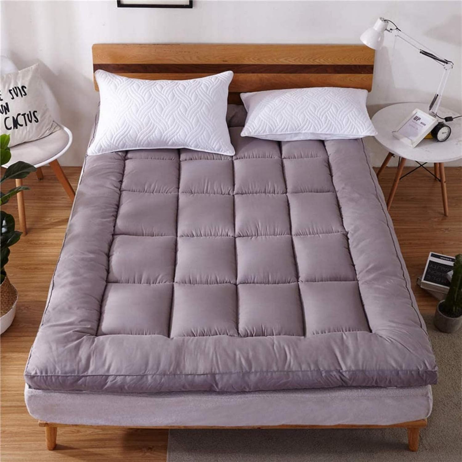 YWYW Foldable Tatami Mat for Sleeping Thick Soft Mattress Cover Traditional Futon Mat Japanese