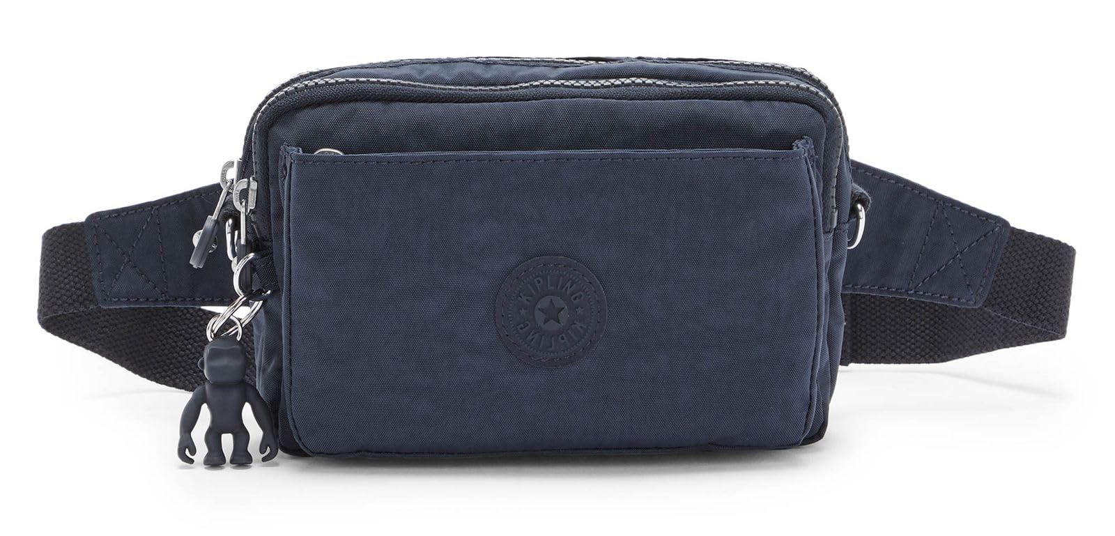 Kipling ABANU MULTI Small crossbody convertible to waistbag, Blue Bleu 2 (Blue)