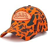 Von Dutch Men & Womens Baseball Caps - Breathable Adjustable Snapback Soft Cotton Canvas Curved Brim Vintage Hat